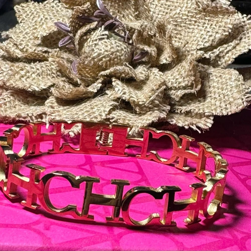 CH Logo Gold Bracelet